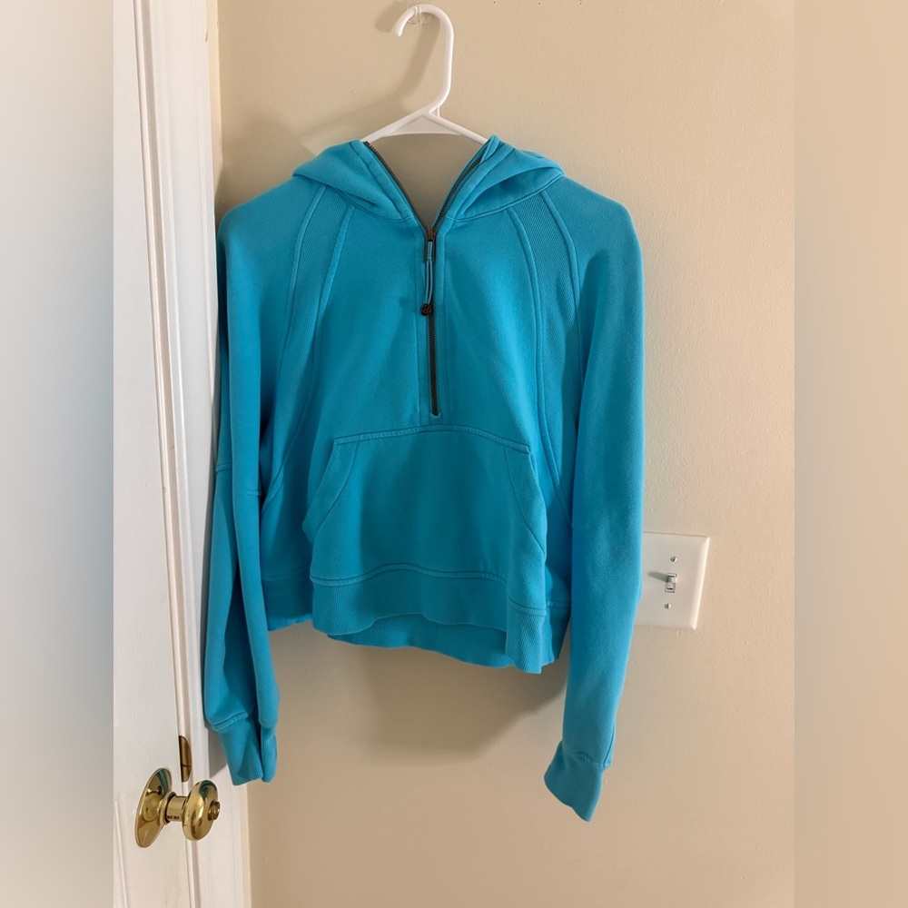 Lululemon Half Zip Scuba Hoodie